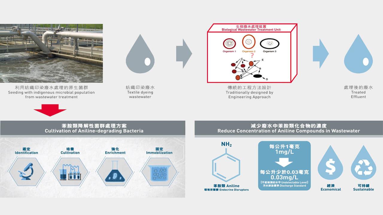 Aniline-degrading Bacteria for Textile Dyeing Wastewater 1