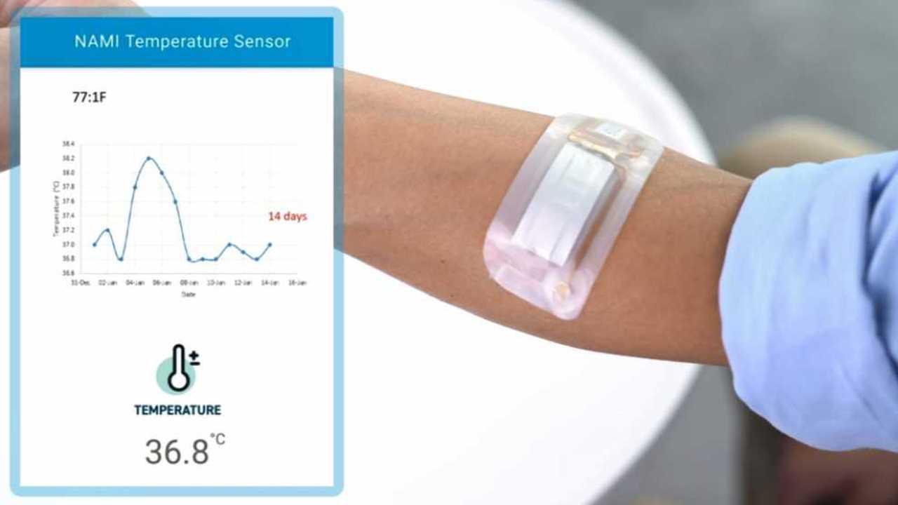 Flexible IoT Temperature Patch for Healthcare Application 0