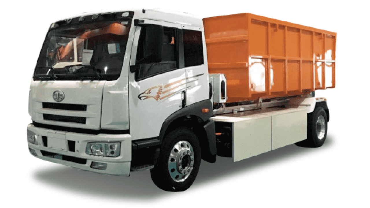 16-tonne Full-electric Truck with Hook Lift for Solid Waste Collection