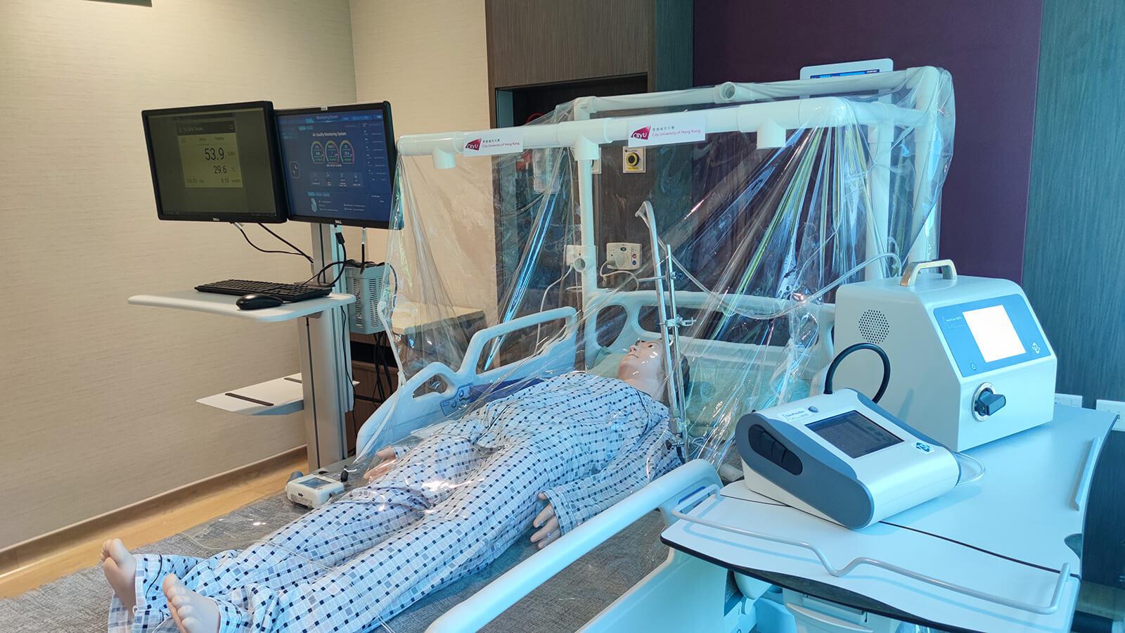 Fast-track Vented Enclosure System for COVID-19 Patient Wards 6