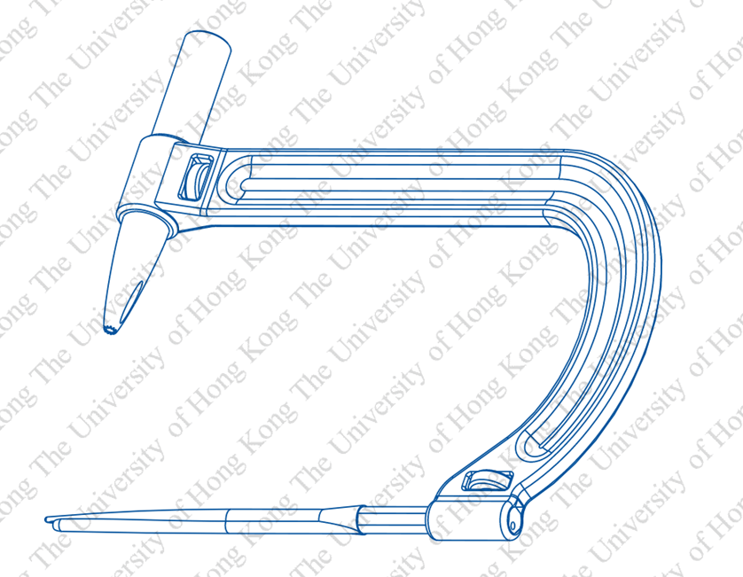 Simple precise placement guide for minimally invasive hip surgery