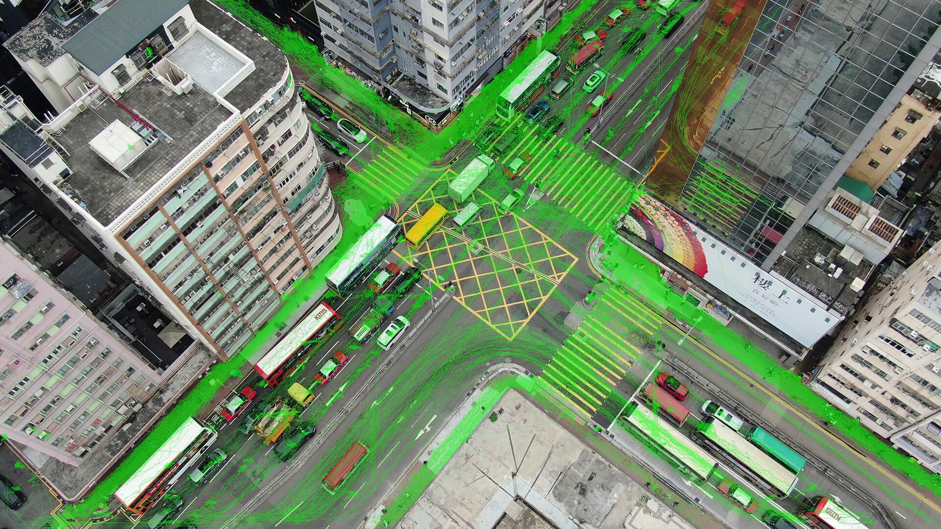 Artificial Intelligent for Traffic Survey Using Unmanned Aircraft