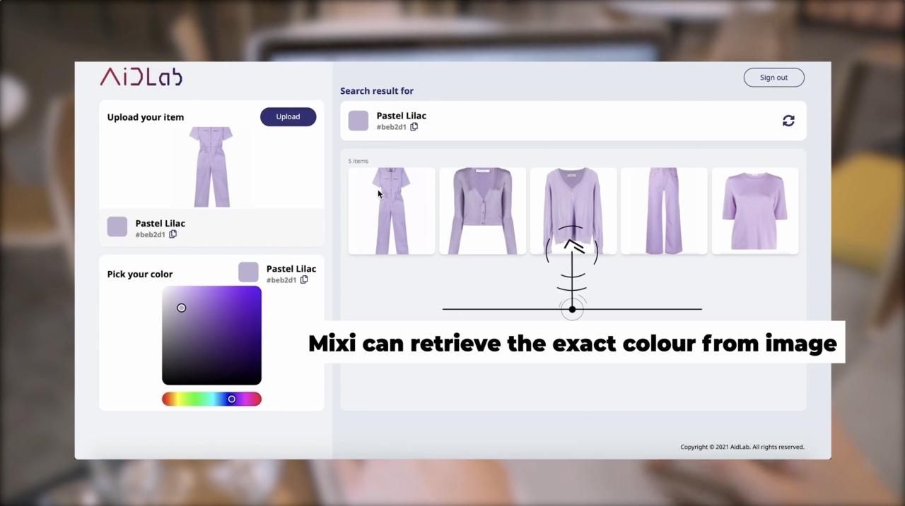 Mixi：精准时装属性及颜色辨识系统