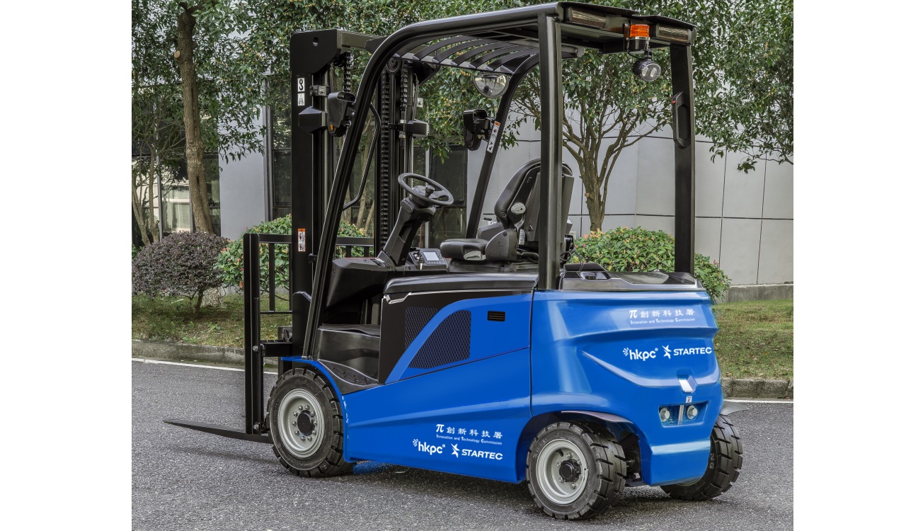 High-efficient Hydrogen Fuel Cell Hybrid System for Electric Forklifts