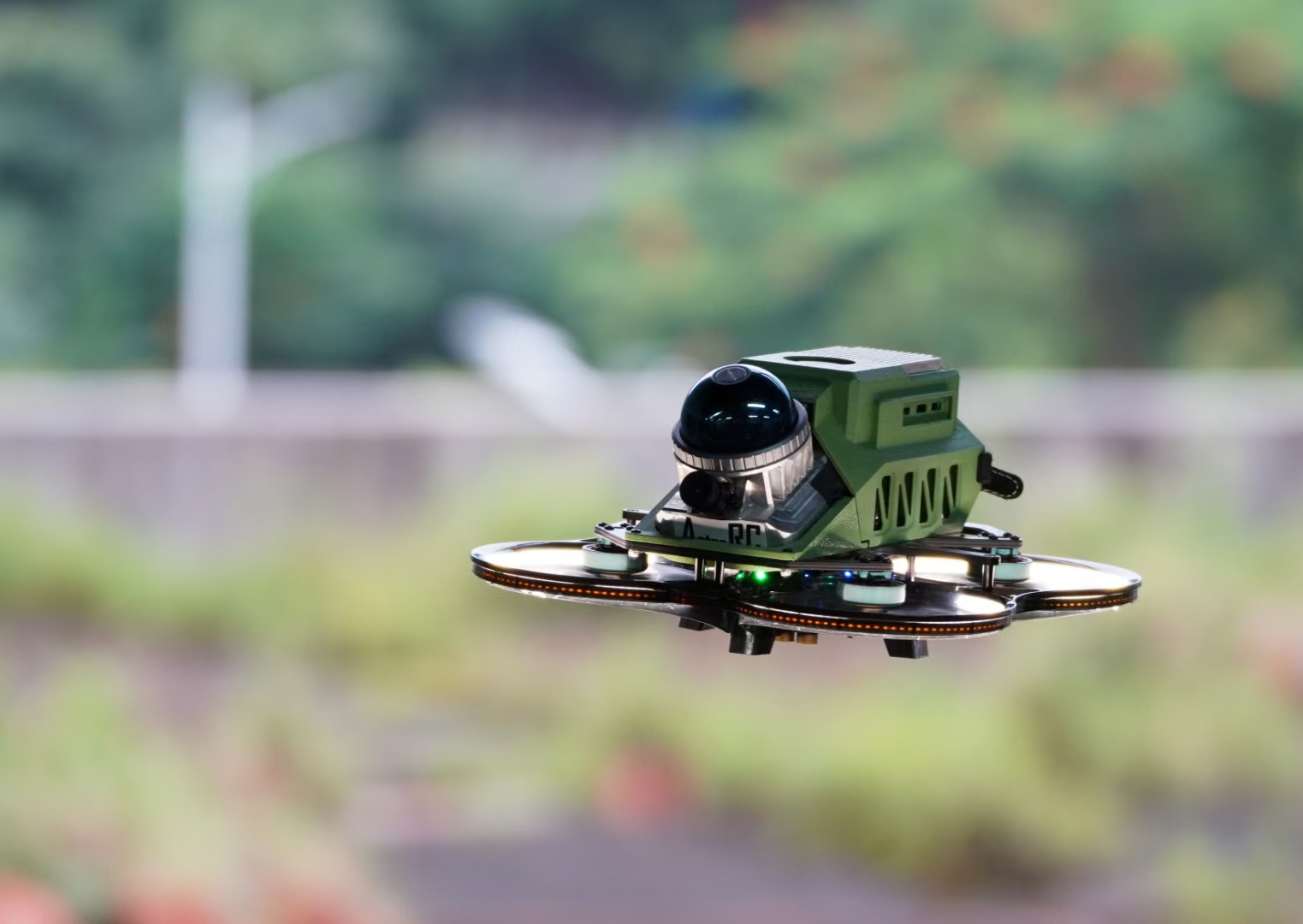 Drone and IoT driven automated site monitoring and management